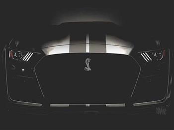 Siêu phẩm Ford Mustang Shelby GT500 2019 dần lộ diện